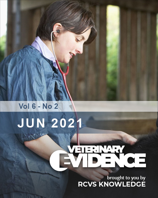 Veterinary Evidence Volume 6 Issue 2 2021