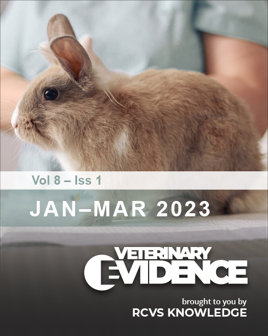 Veterinary Evidence Volume 6 Issue 2 2021